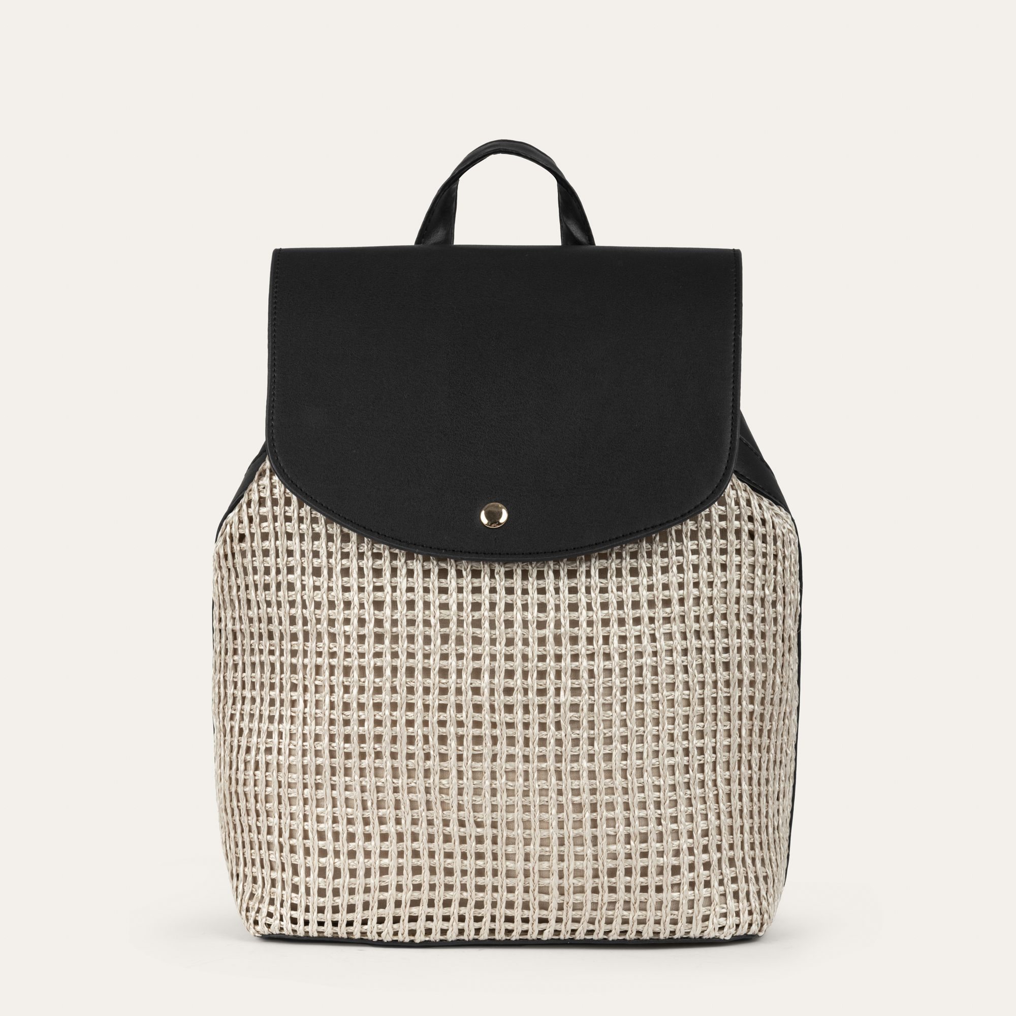 DERİ GÖRÜNÜMLÜ SIRT ÇANTASI