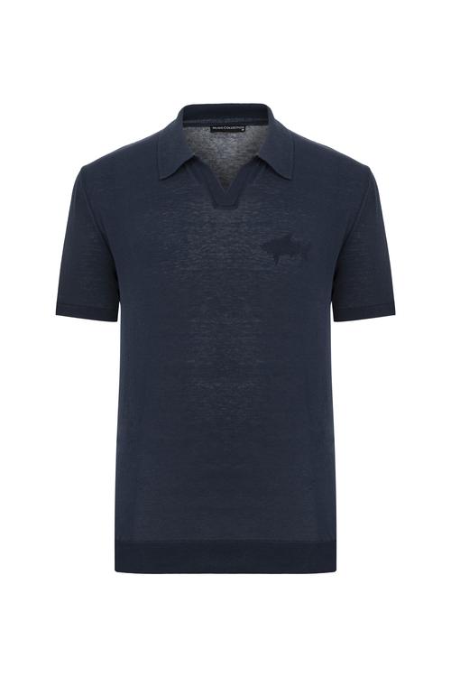  POLO YAKA JAKARLI KISA KOLLU TRİKO