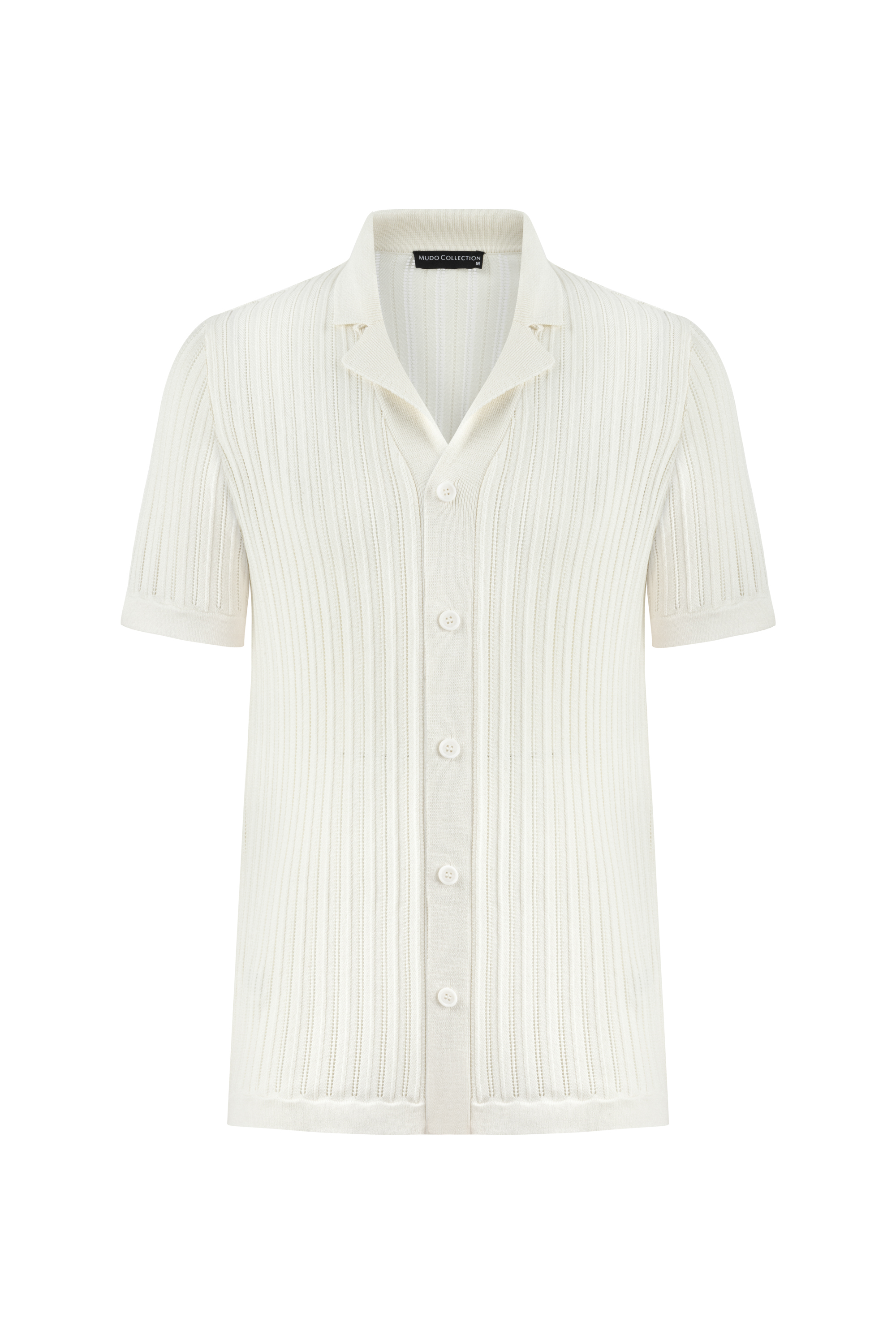 KISA KOLLU TRİKO GÖMLEK