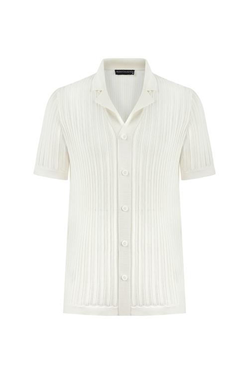  KISA KOLLU TRİKO GÖMLEK