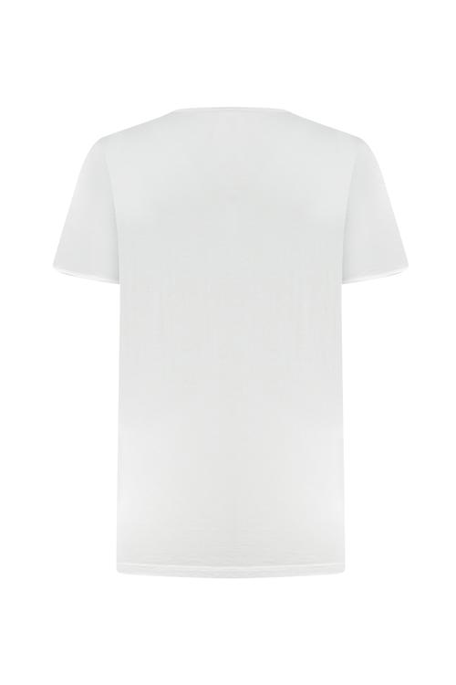  HENLEY YAKA KISA KOLLU T-SHIRT