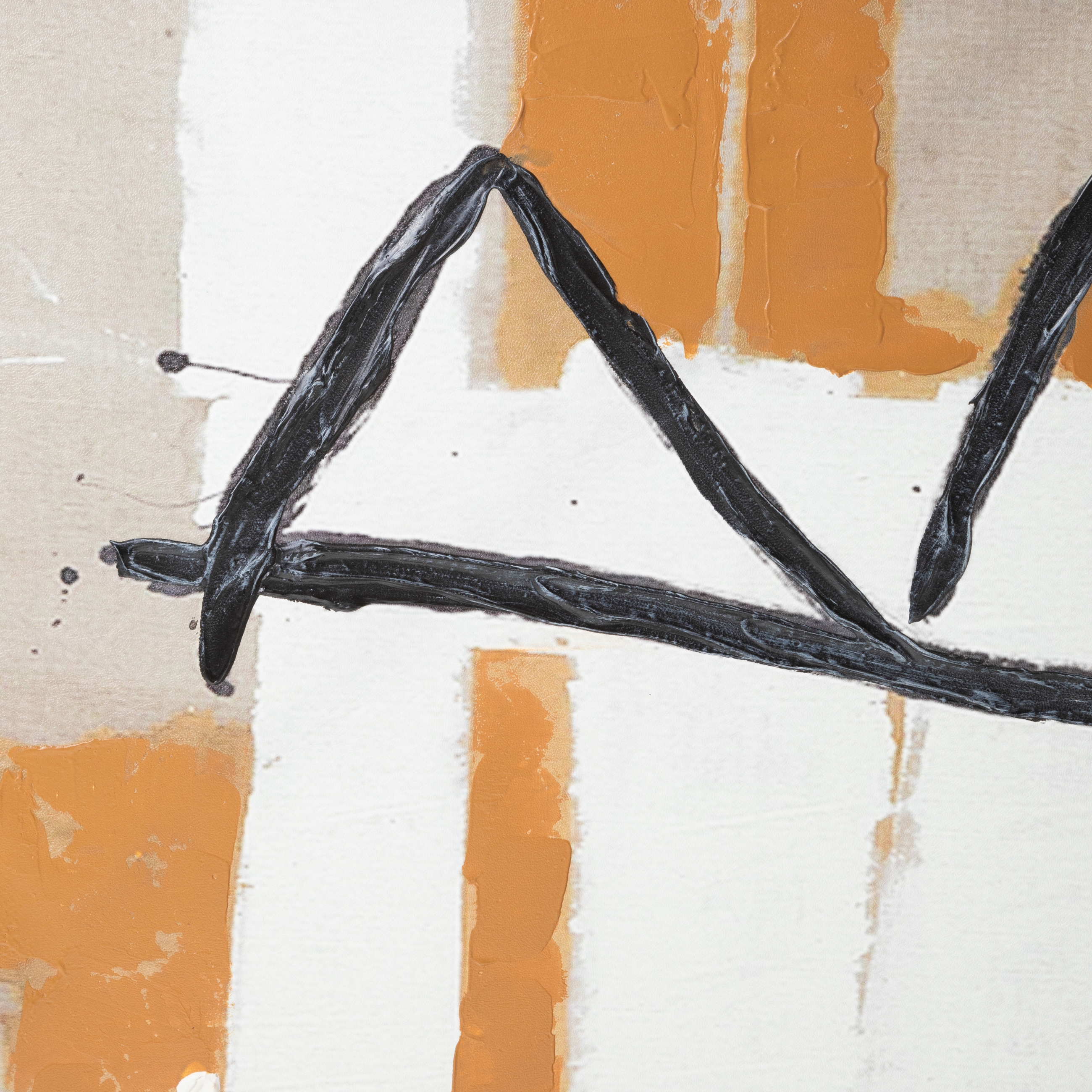 ABSTRACTUM ÇERÇEVELİ YAĞLIBOYA TABLO 120X180CM