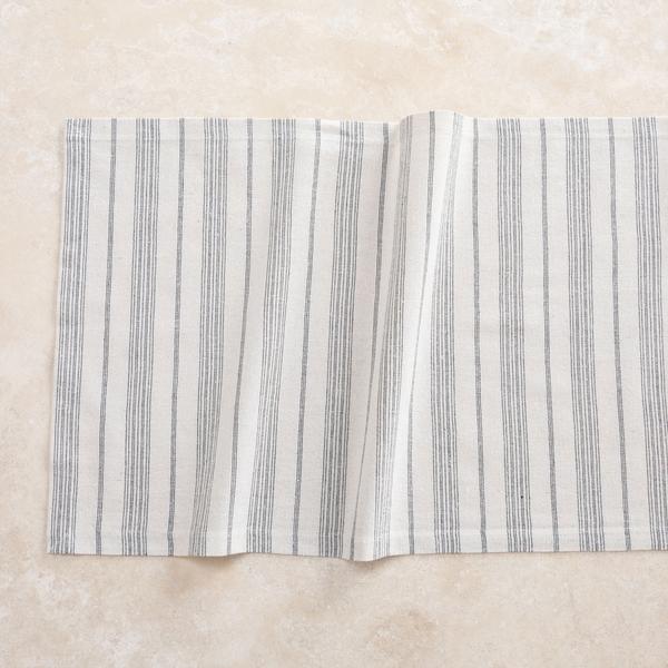 Mudo Home Betty Runner Siyah Çizgili 40X130