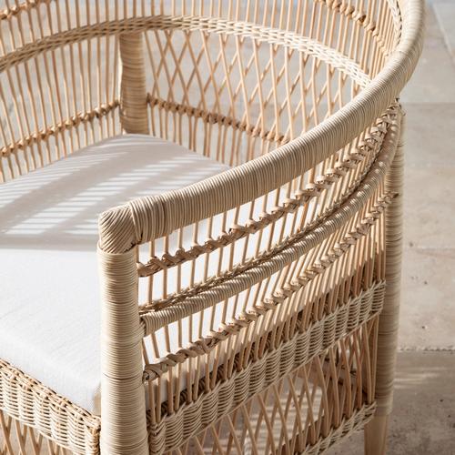  MALAWI KOLÇAKLI SANDALYE NATURAL