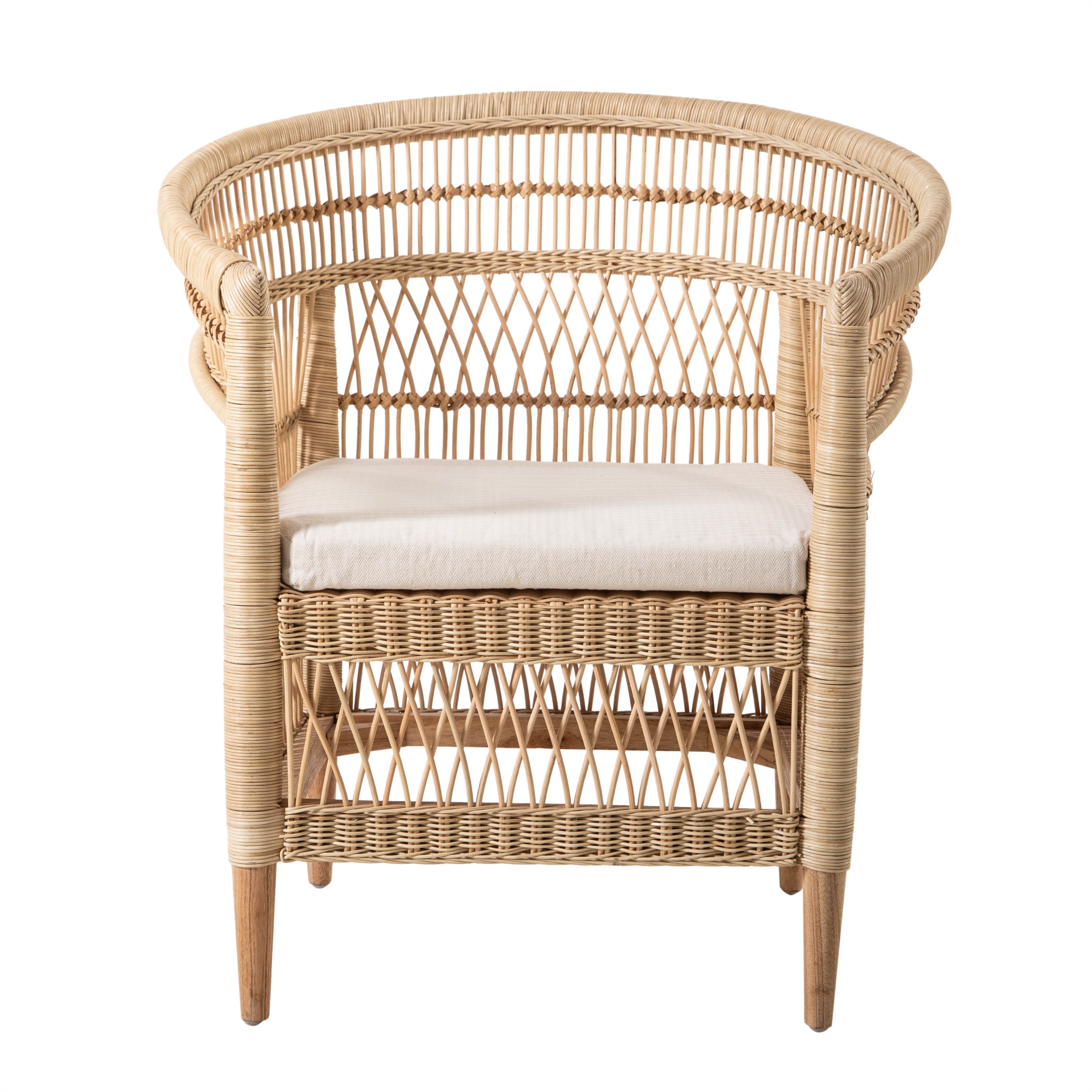 MALAWI KOLÇAKLI SANDALYE NATURAL