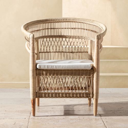  MALAWI KOLÇAKLI  SANDALYE KAHVE