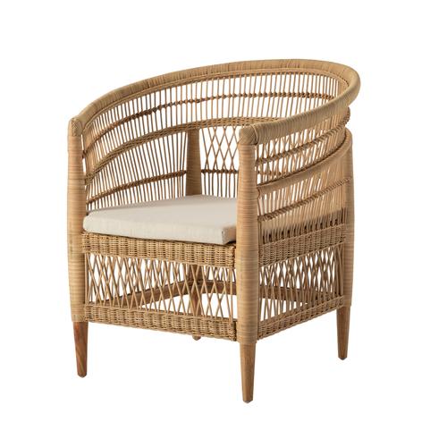  MALAWI KOLÇAKLI  SANDALYE KAHVE