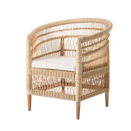  MALAWI KOLÇAKLI SANDALYE NATURAL