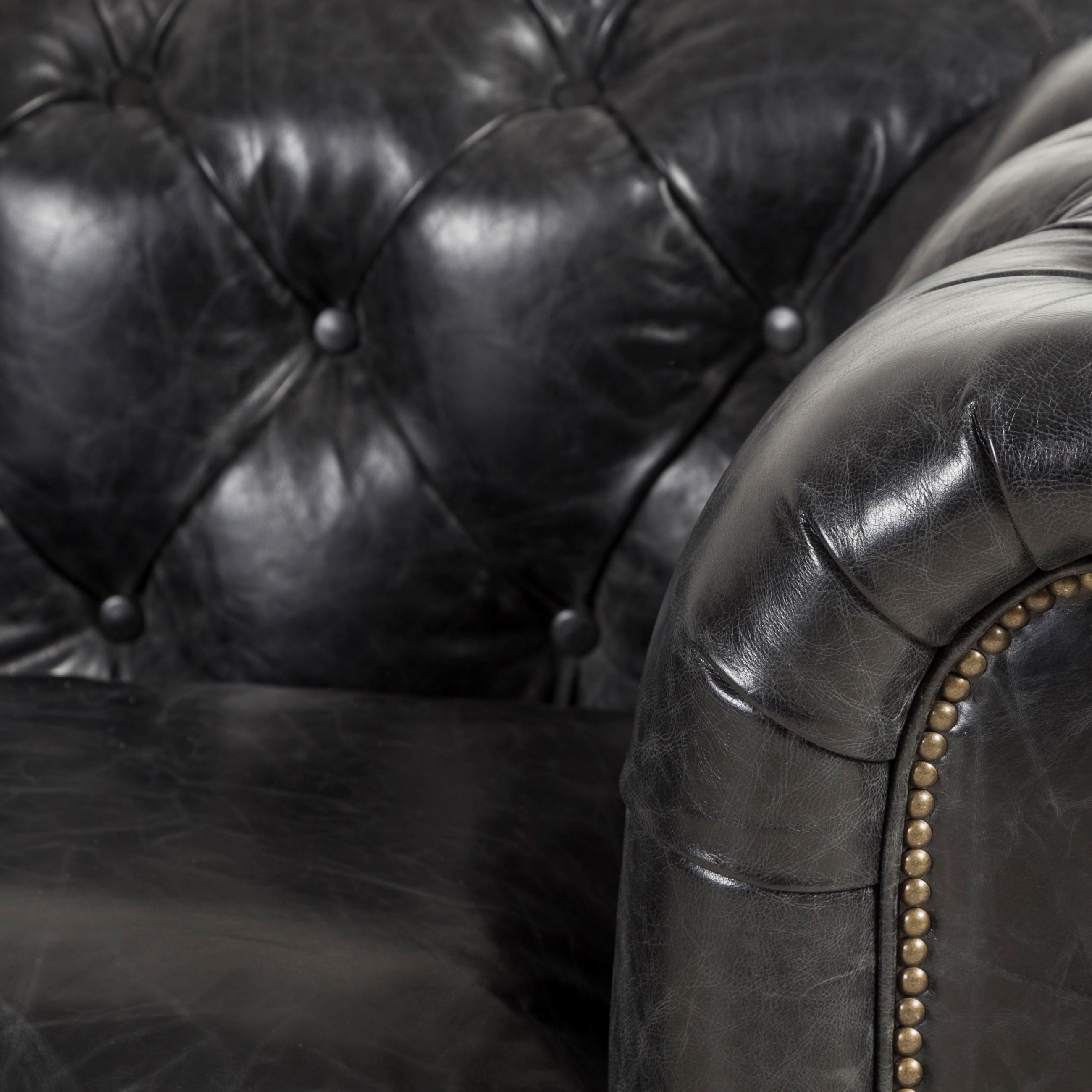 KENSINGTON ALTILI DERİ KOLTUK OLD GLOVE ESPRESSO