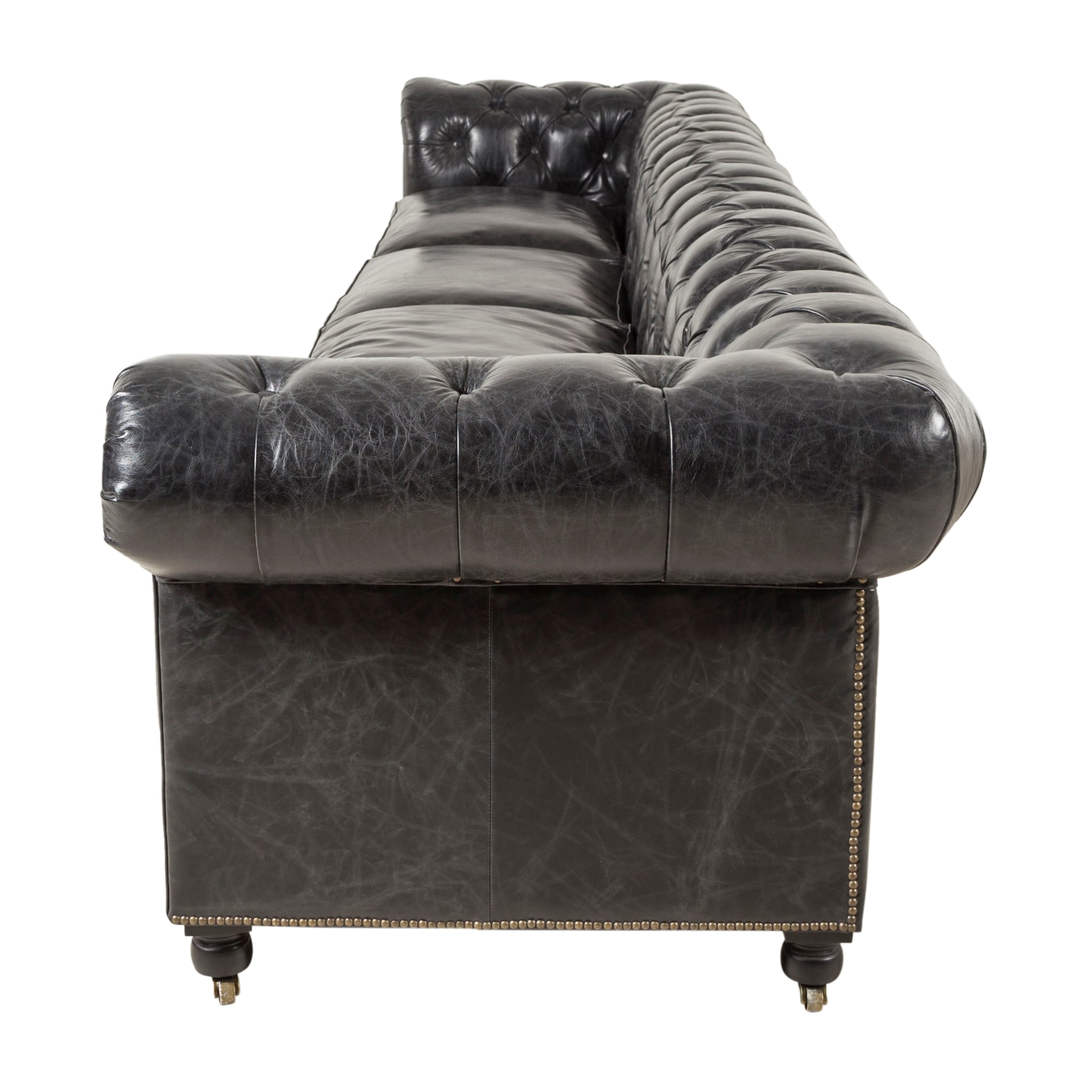 KENSINGTON ALTILI DERİ KOLTUK OLD GLOVE ESPRESSO