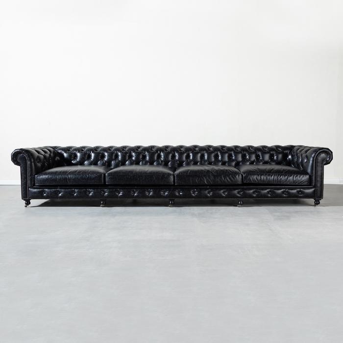 KENSINGTON ALTILI DERİ KOLTUK OLD GLOVE ESPRESSO