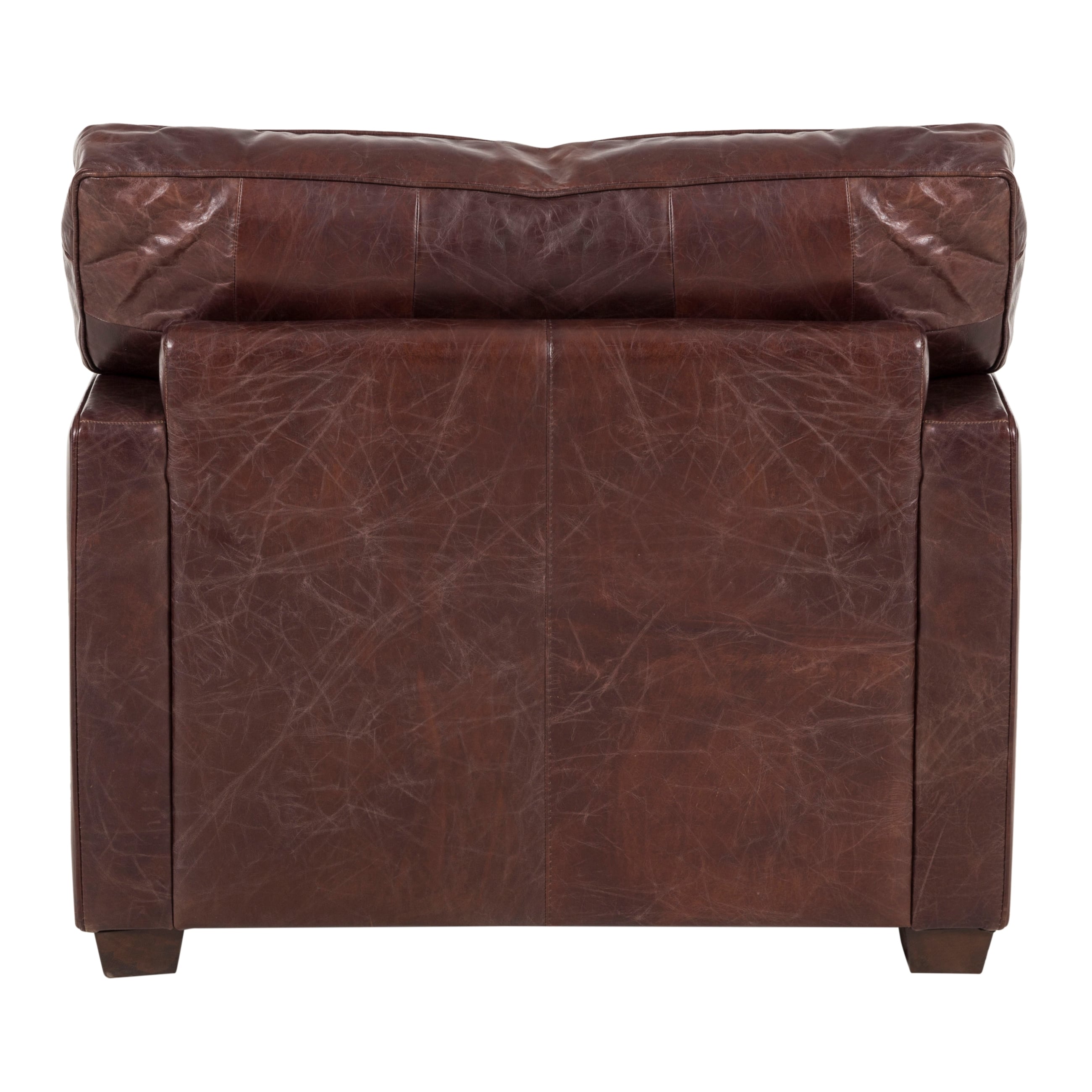 WILLIAM TEKLİ DERİ KOLTUK BIKER TAN