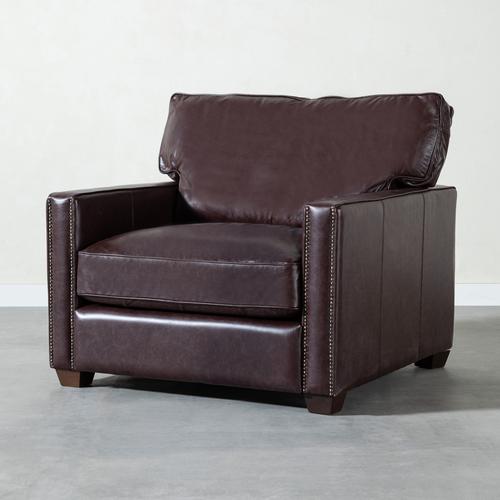 WILLIAM TEKLİ DERİ KOLTUK BIKER TAN