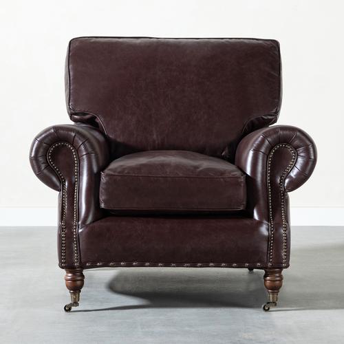  BALMORAL TEKLİ DERİ KOLTUK BIKER TAN