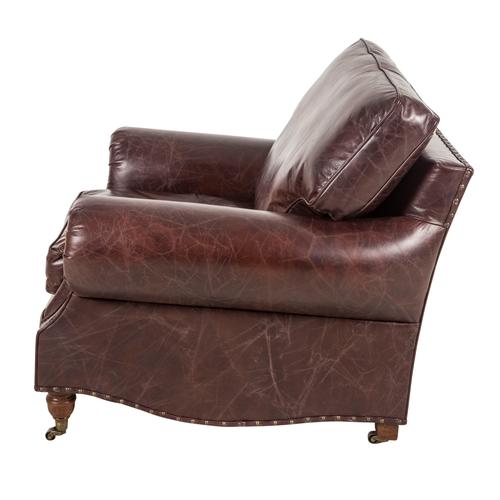  BALMORAL TEKLİ DERİ KOLTUK BIKER TAN