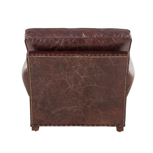 BALMORAL TEKLİ DERİ KOLTUK BIKER TAN