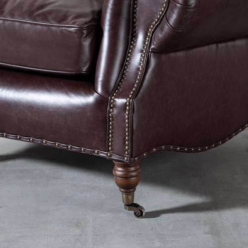  BALMORAL TEKLİ DERİ KOLTUK BIKER TAN