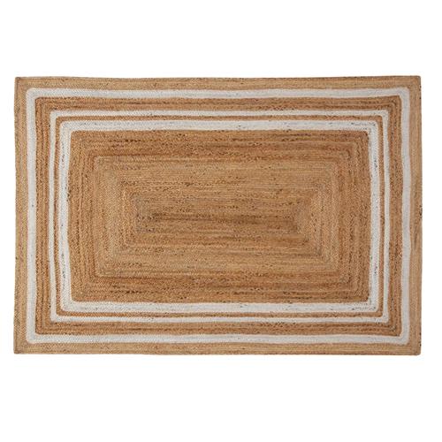  MAFRA BORDÜRLÜ JÜT HALI BEJ 120X180