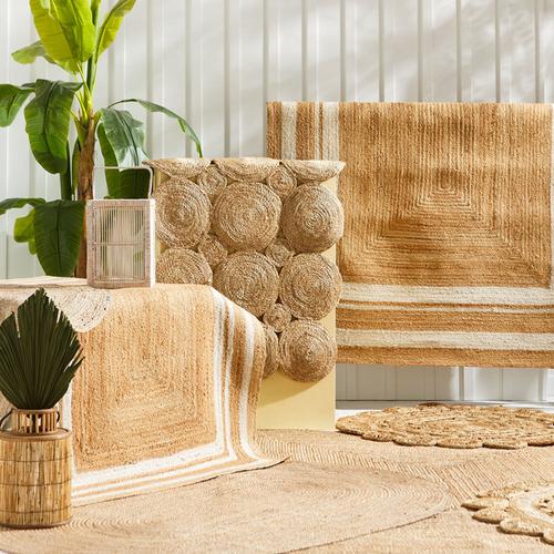  OLINDA NATURAL JÜT HALI 120X180