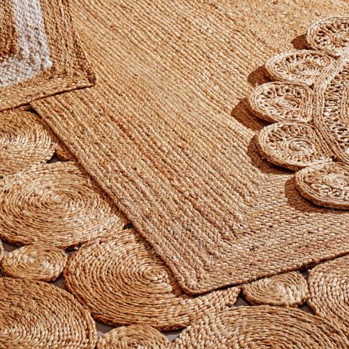  OLINDA NATURAL JÜT HALI 120X180