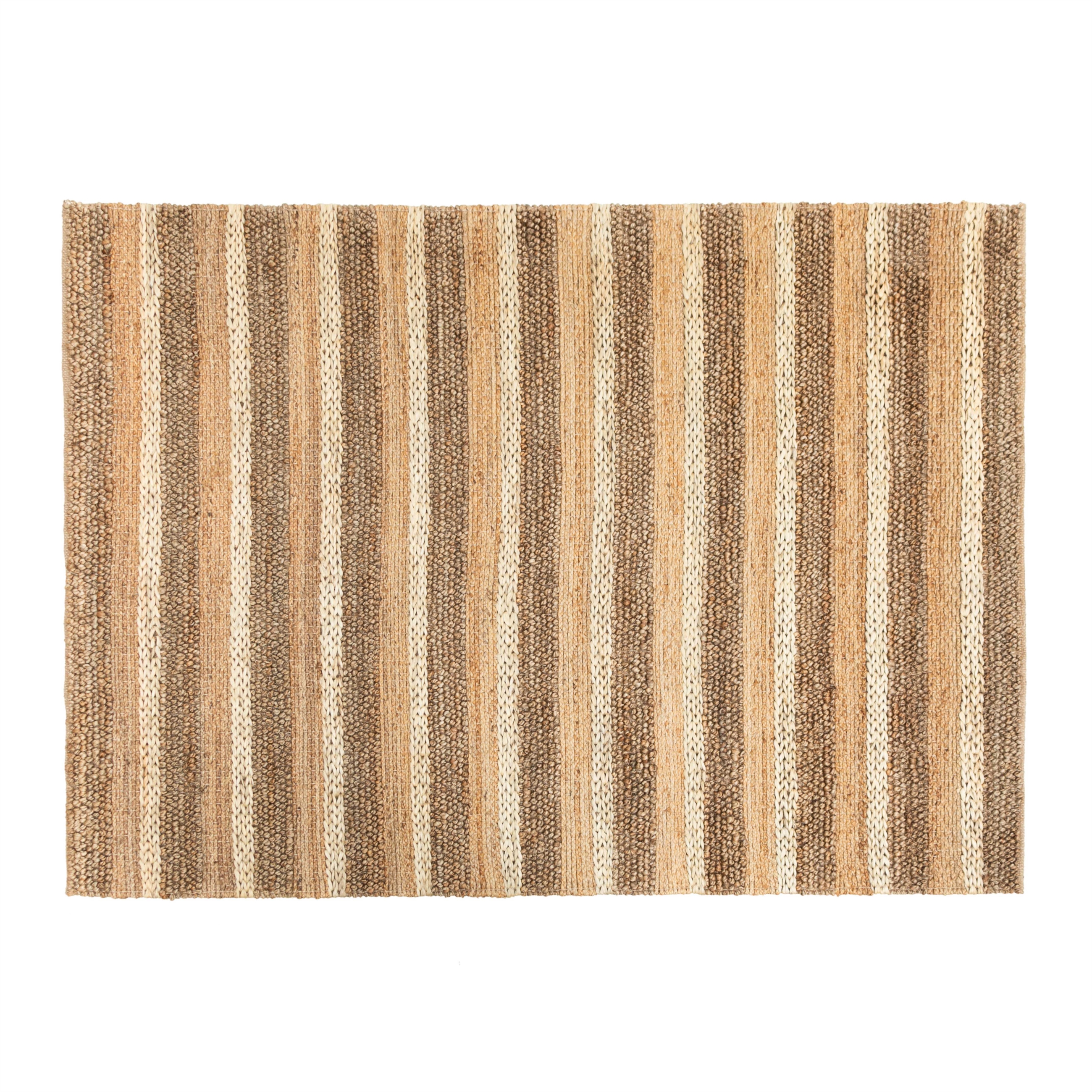 PORTO JÜT ÇİZGİLİ HALI BEJ 170X240