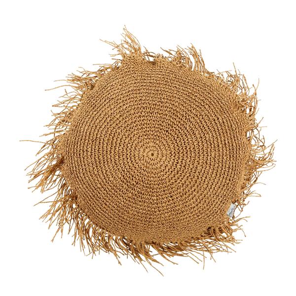Mudo Home  Valetta Yuvarlak Kırlent Naturel 50Cm