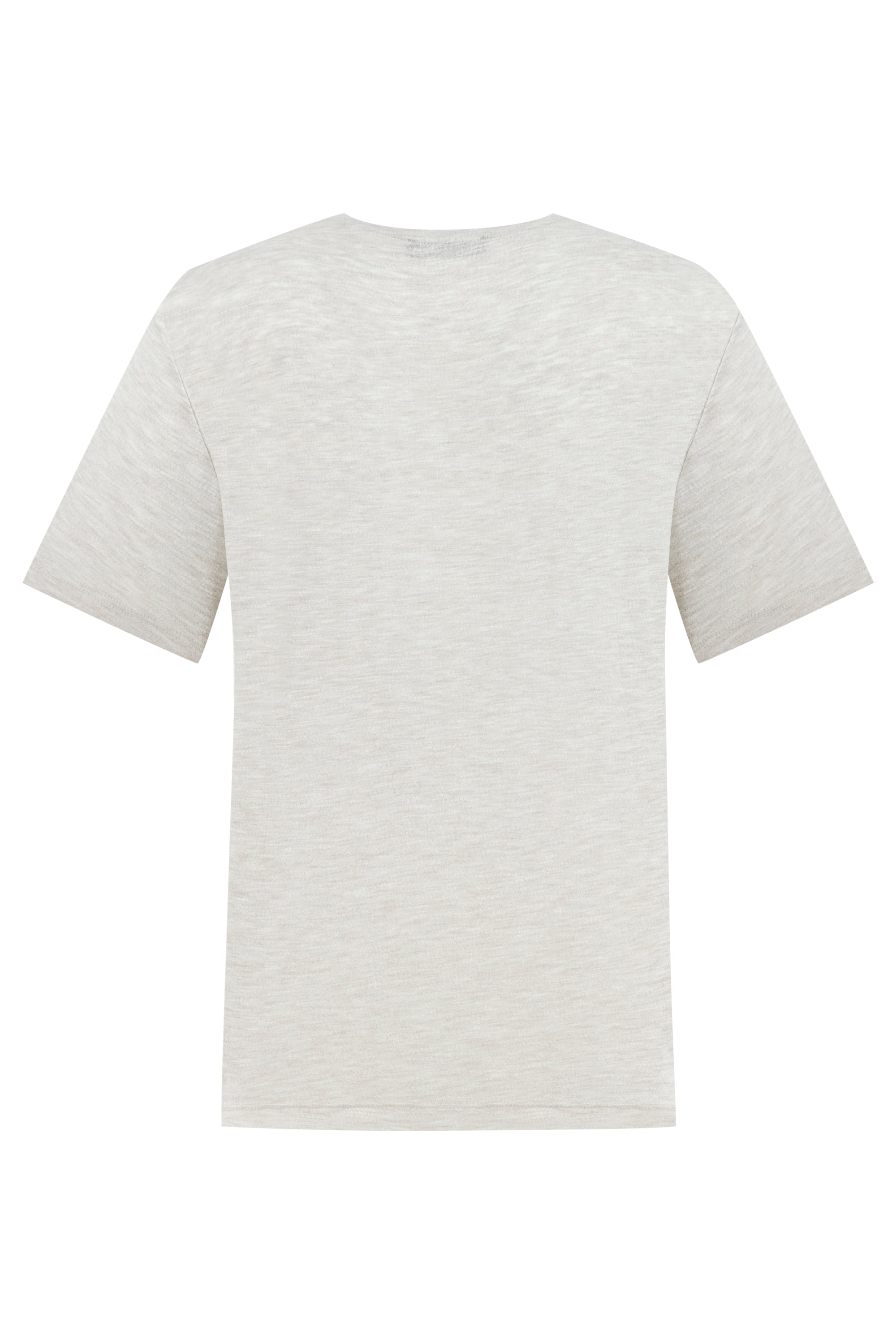 PAMUKLU BİSİKLET YAKA KISA KOLLU T-SHIRT