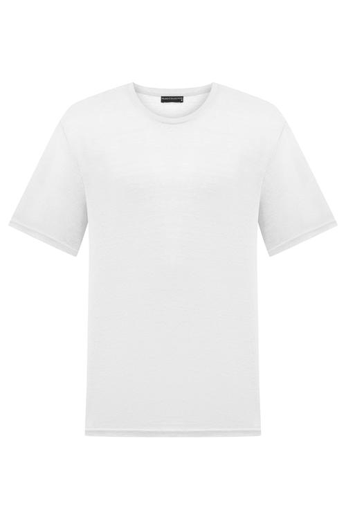  PAMUKLU BİSİKLET YAKA KISA KOLLU T-SHIRT