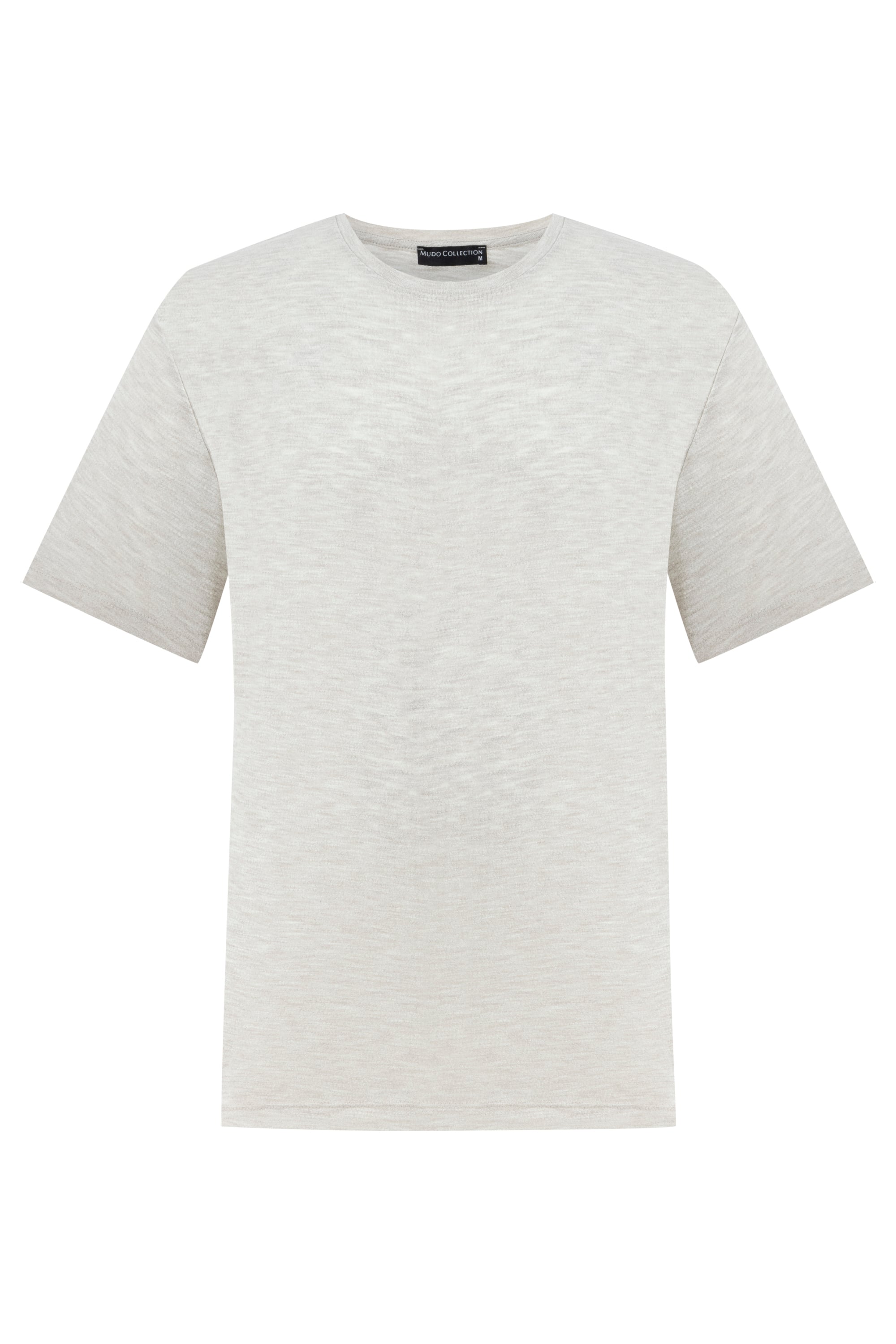 PAMUKLU BİSİKLET YAKA KISA KOLLU T-SHIRT