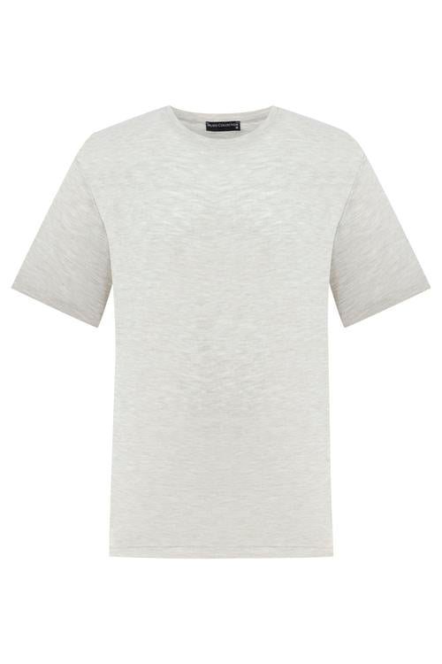  PAMUKLU BİSİKLET YAKA KISA KOLLU T-SHIRT