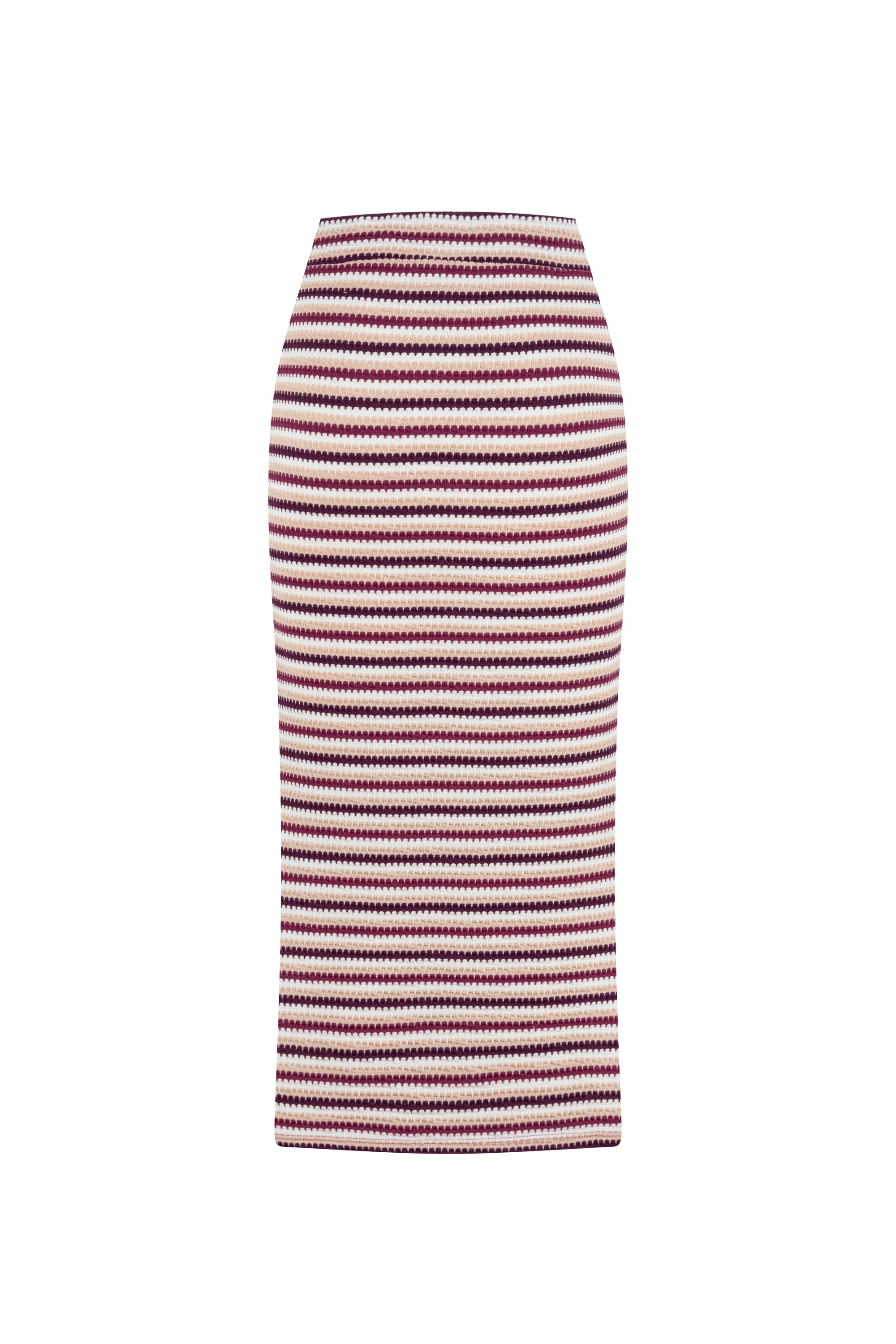 ÇİZGİLİ MİDİ ETEK