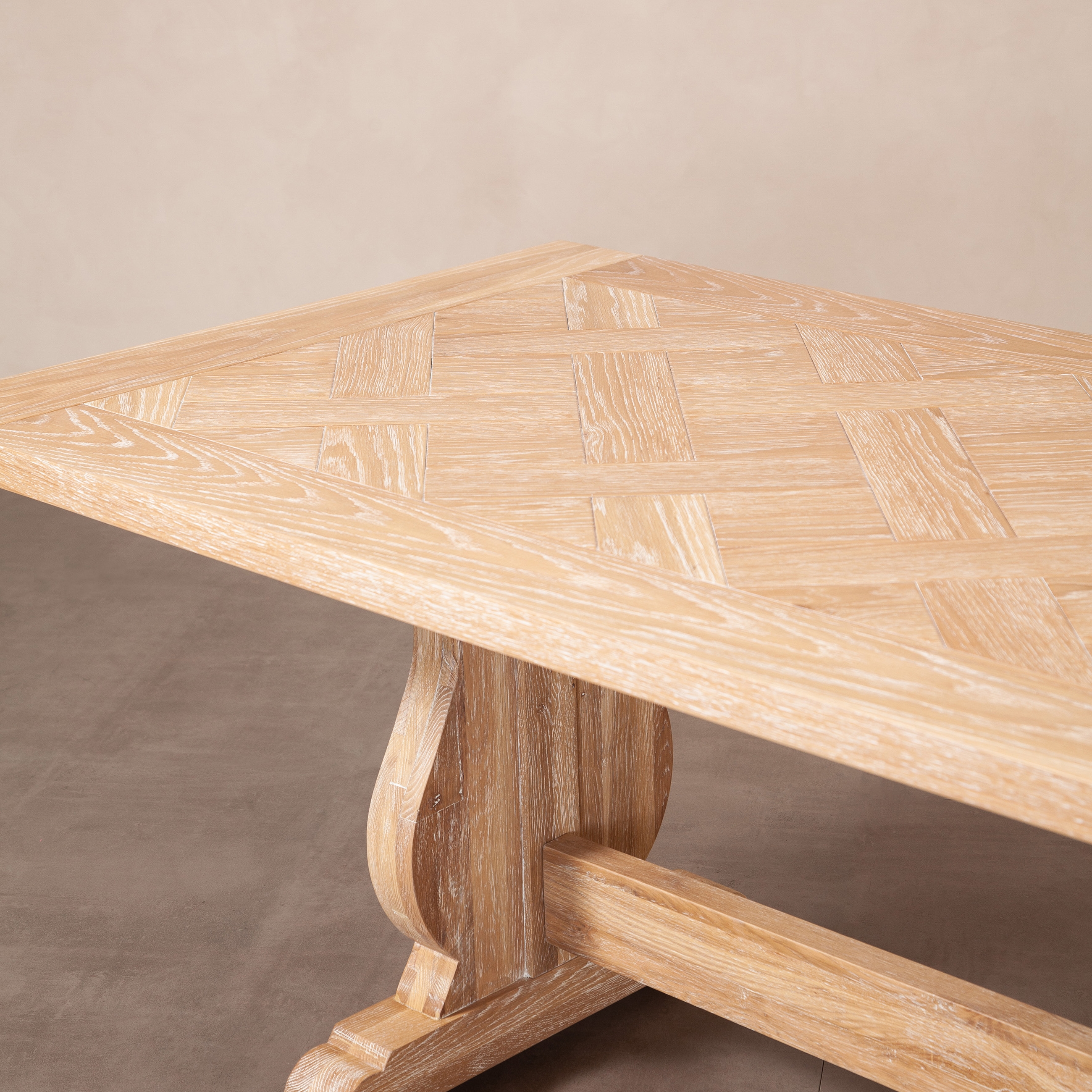 WELLINGTON AHŞAP YEMEK MASASI 220X110