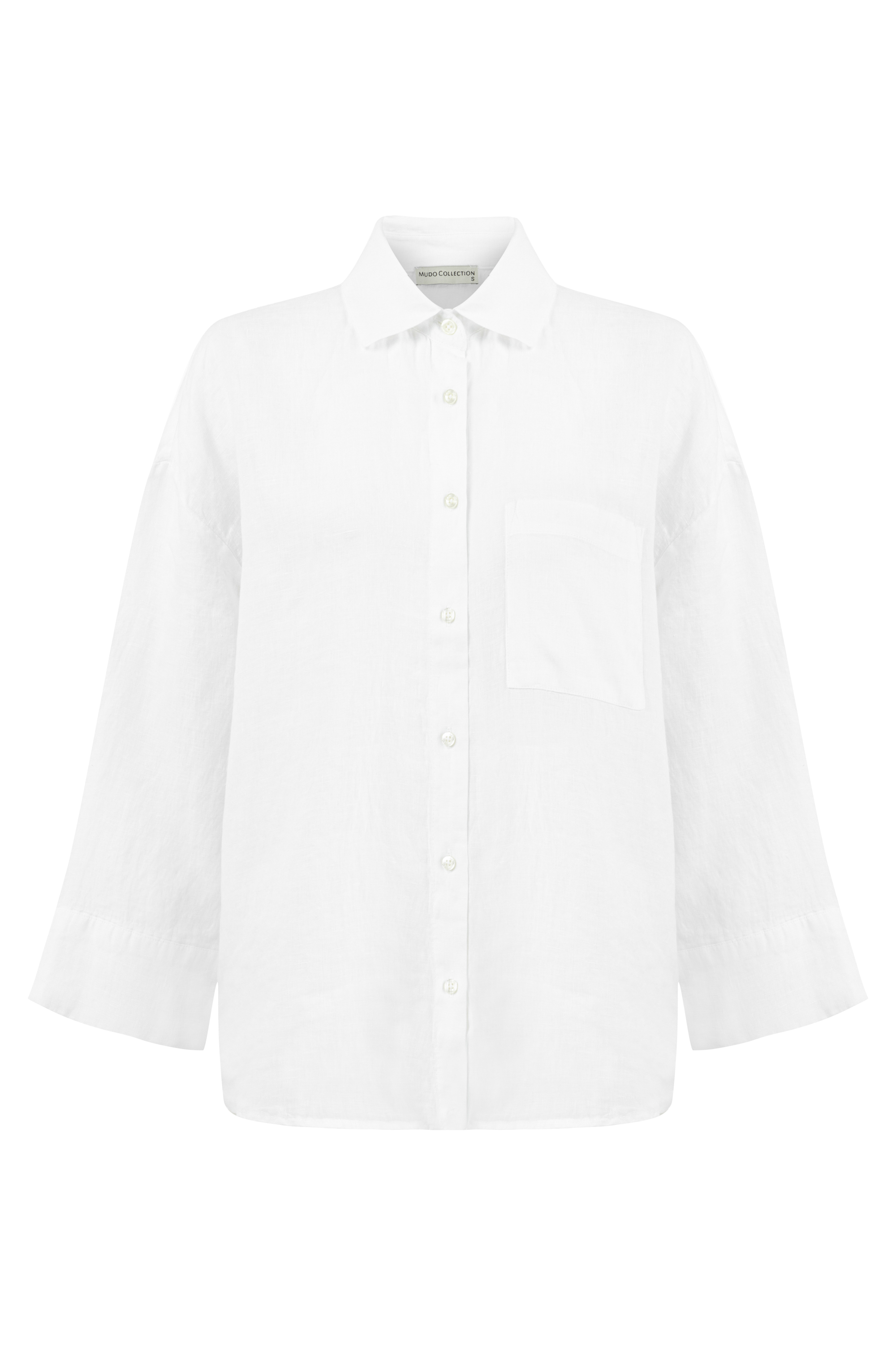 OVERSIZE KETEN GÖMLEK