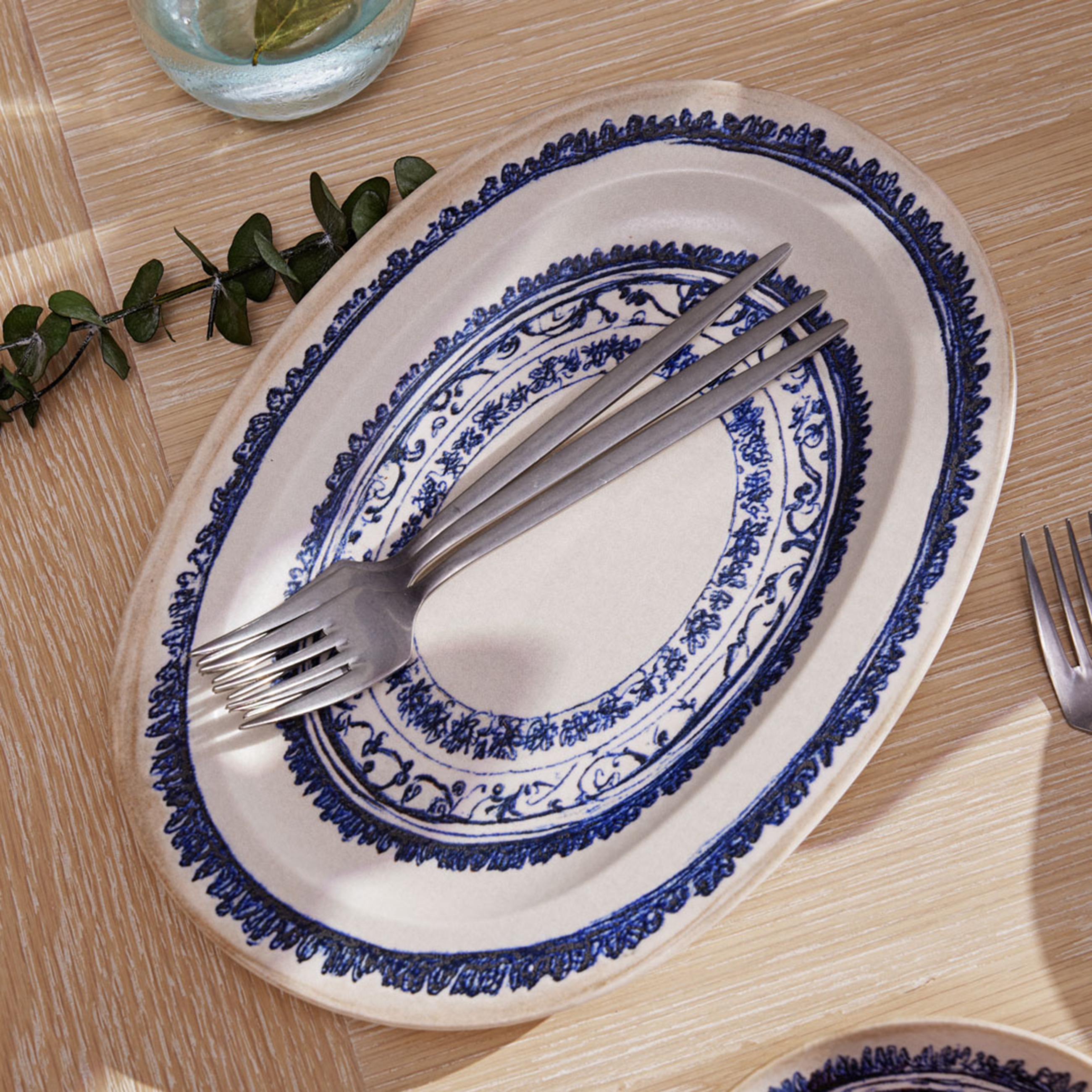 PORTO KAYIK TABAK SETİ -2Lİ