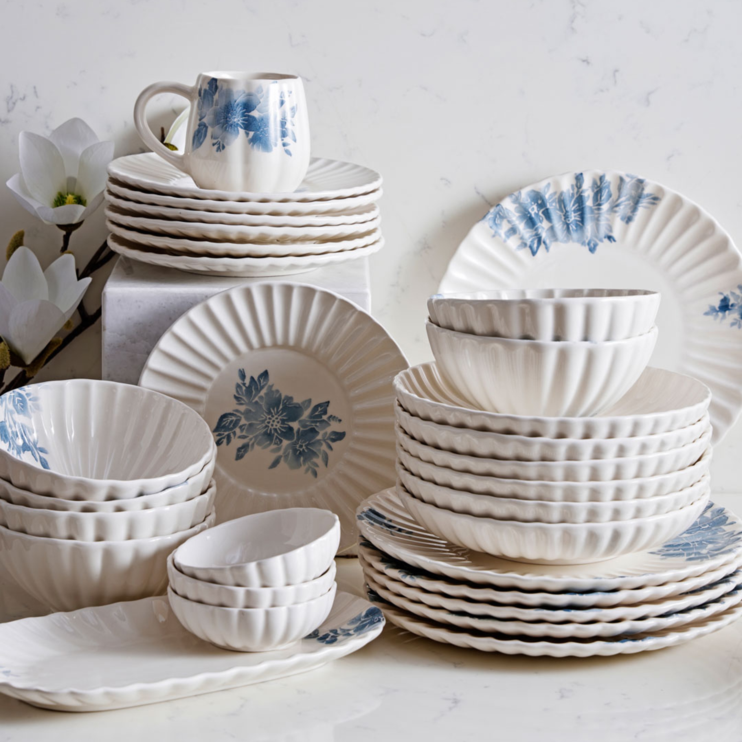 MESSINA ÇUKUR TABAK SETİ  6LI