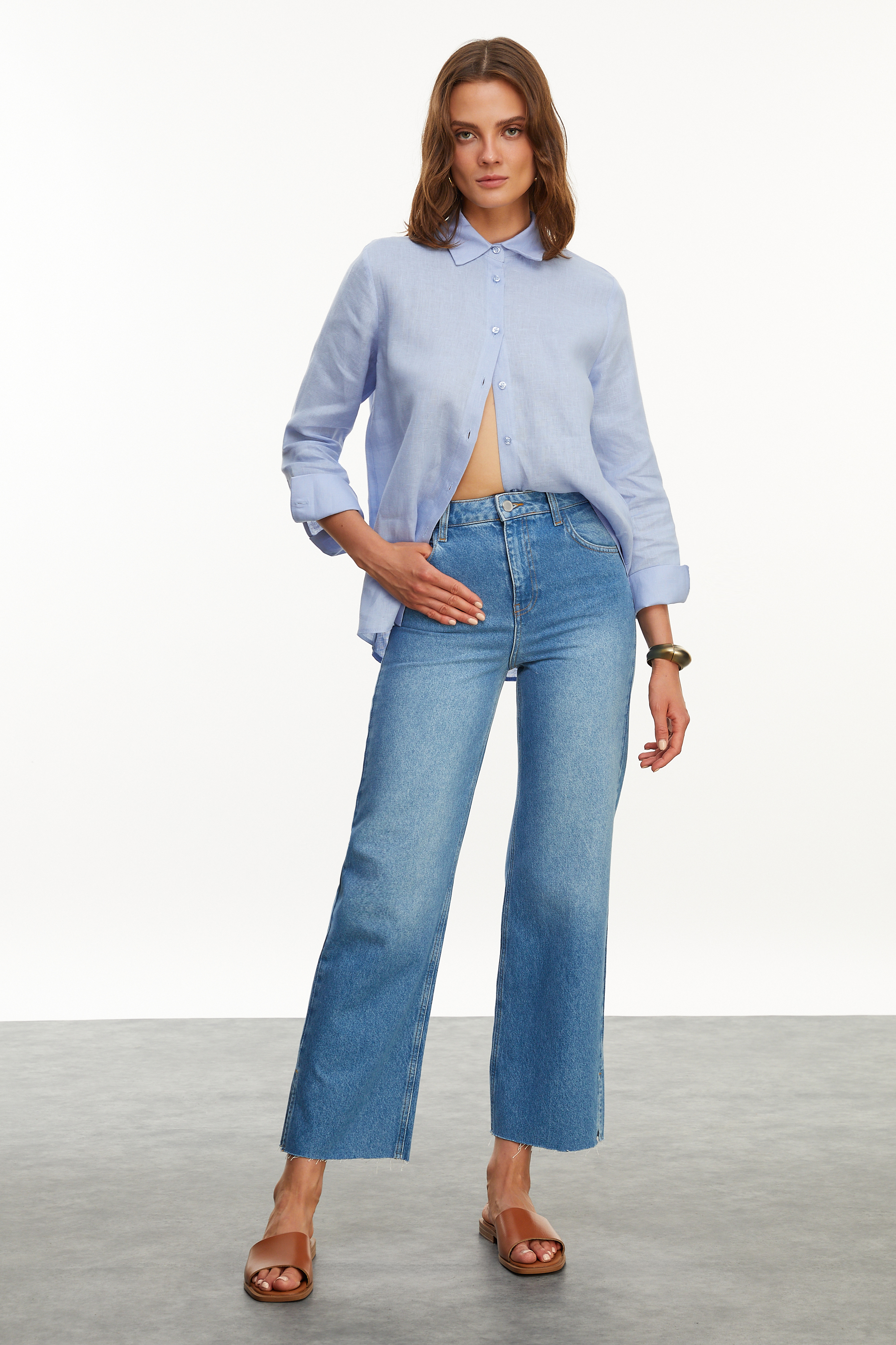 STRAIGHT FIT JEAN PANTOLON