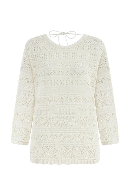  BAĞLAMA DETAYLI UZUN KOLLU TRİKO