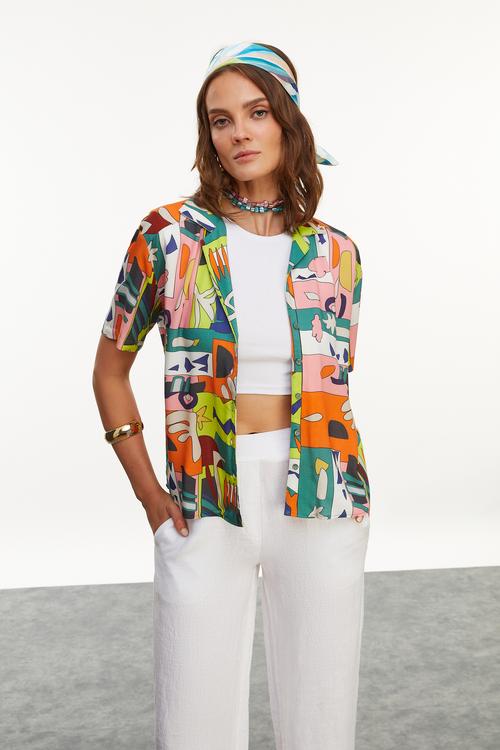  WIDE LEG KETEN PANTOLON