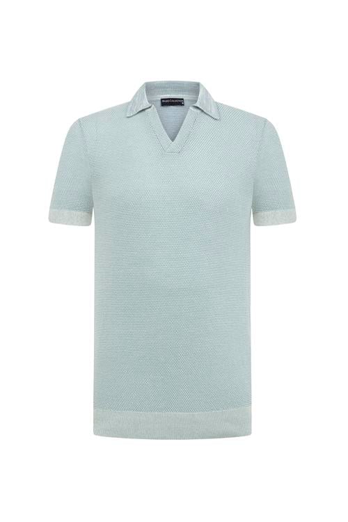  DOKULU POLO YAKA KISA KOLLU TRİKO