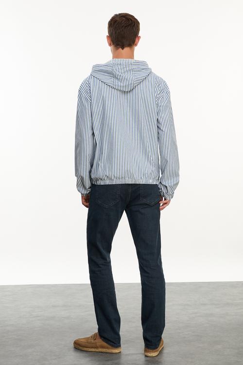  ÇİZGİLİ CASUAL CEKET