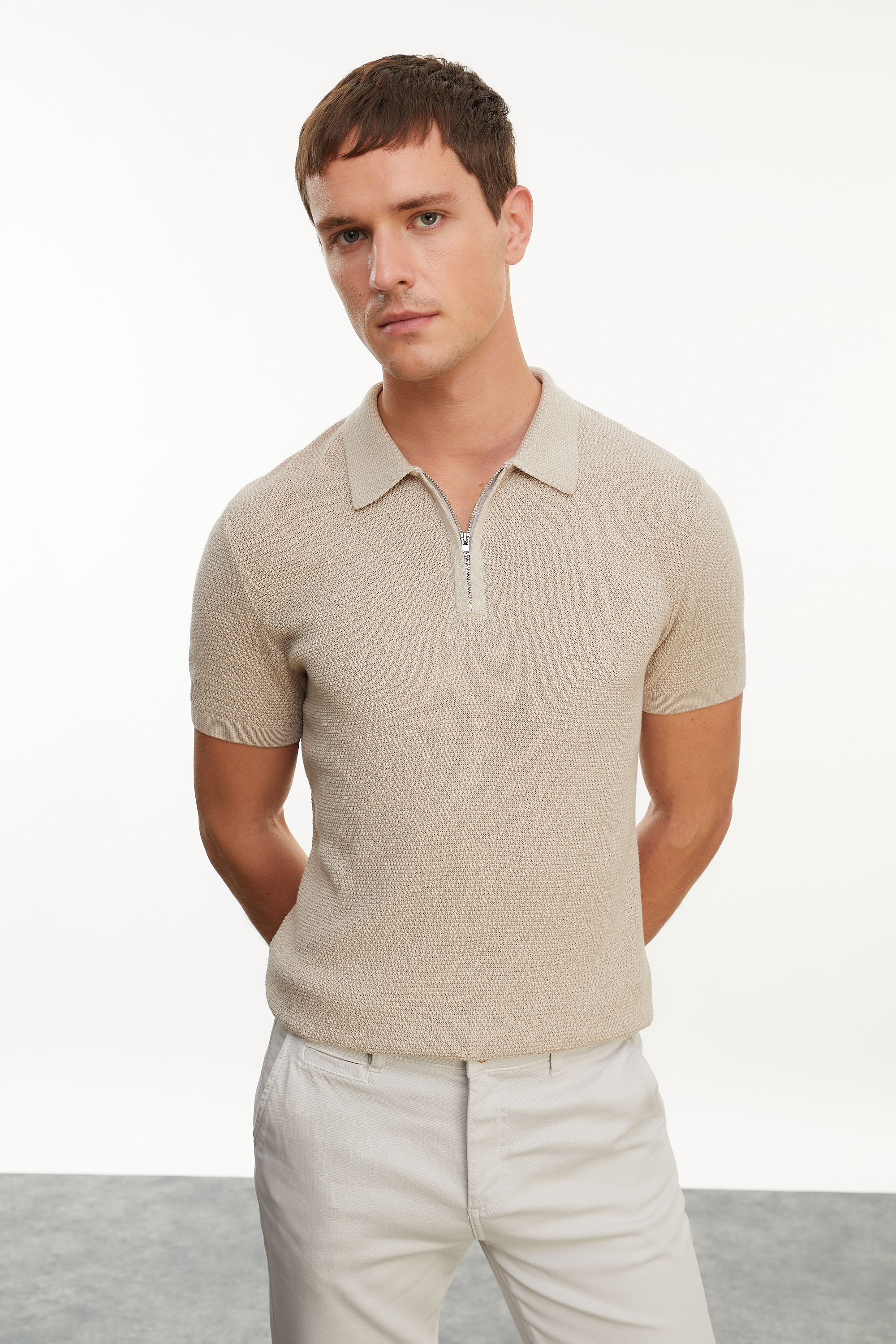 SLIM FIT CHINO PANTOLON