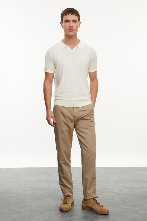  POLO YAKA JAKARLI KISA KOLLU TRİKO