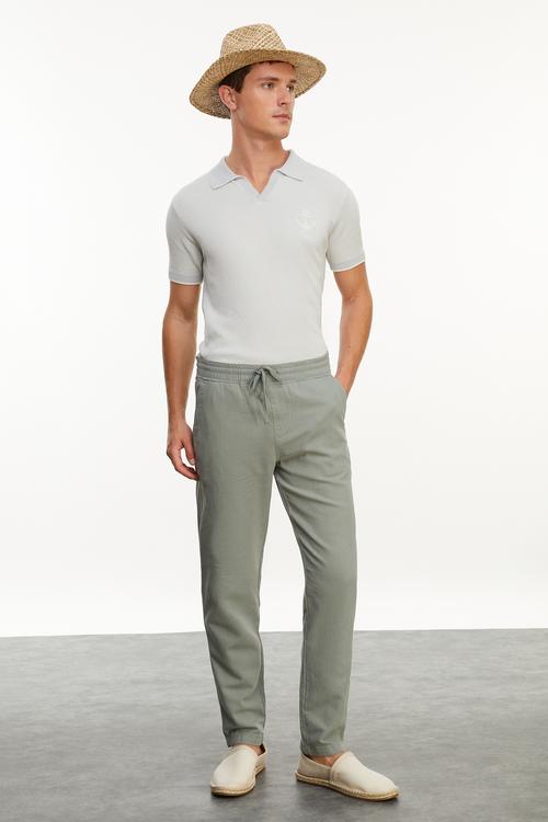  ÇAPA DETAYLI POLO YAKA KISA KOLLU TRİKO