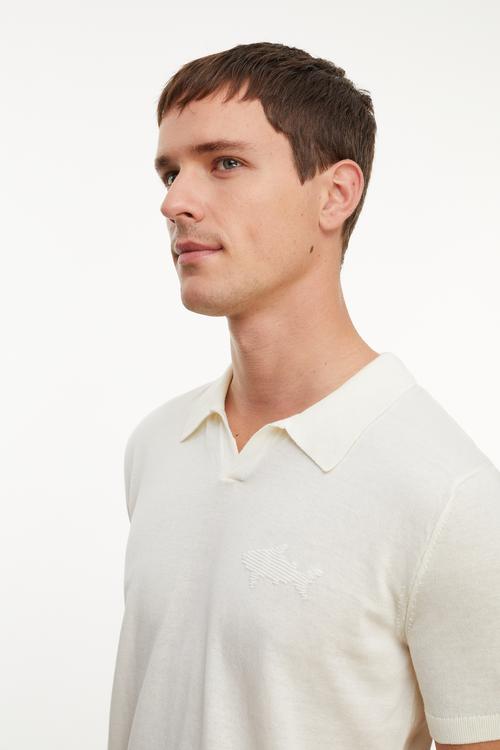  POLO YAKA JAKARLI KISA KOLLU TRİKO