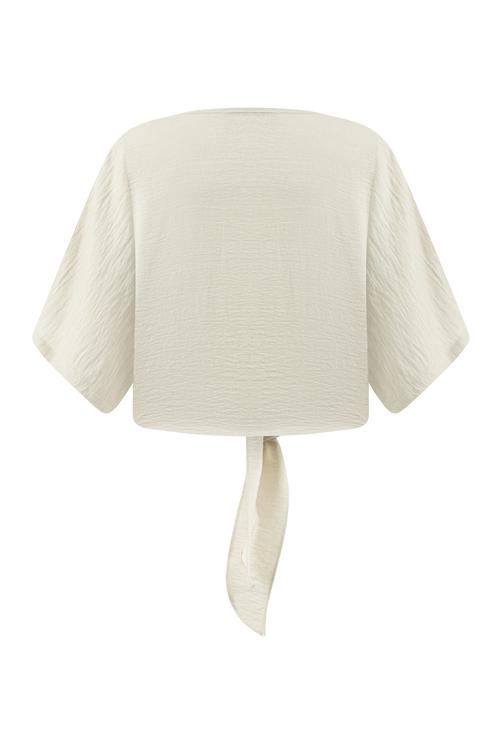  BAĞLAMA DETAYLI SMART CROP GÖMLEK