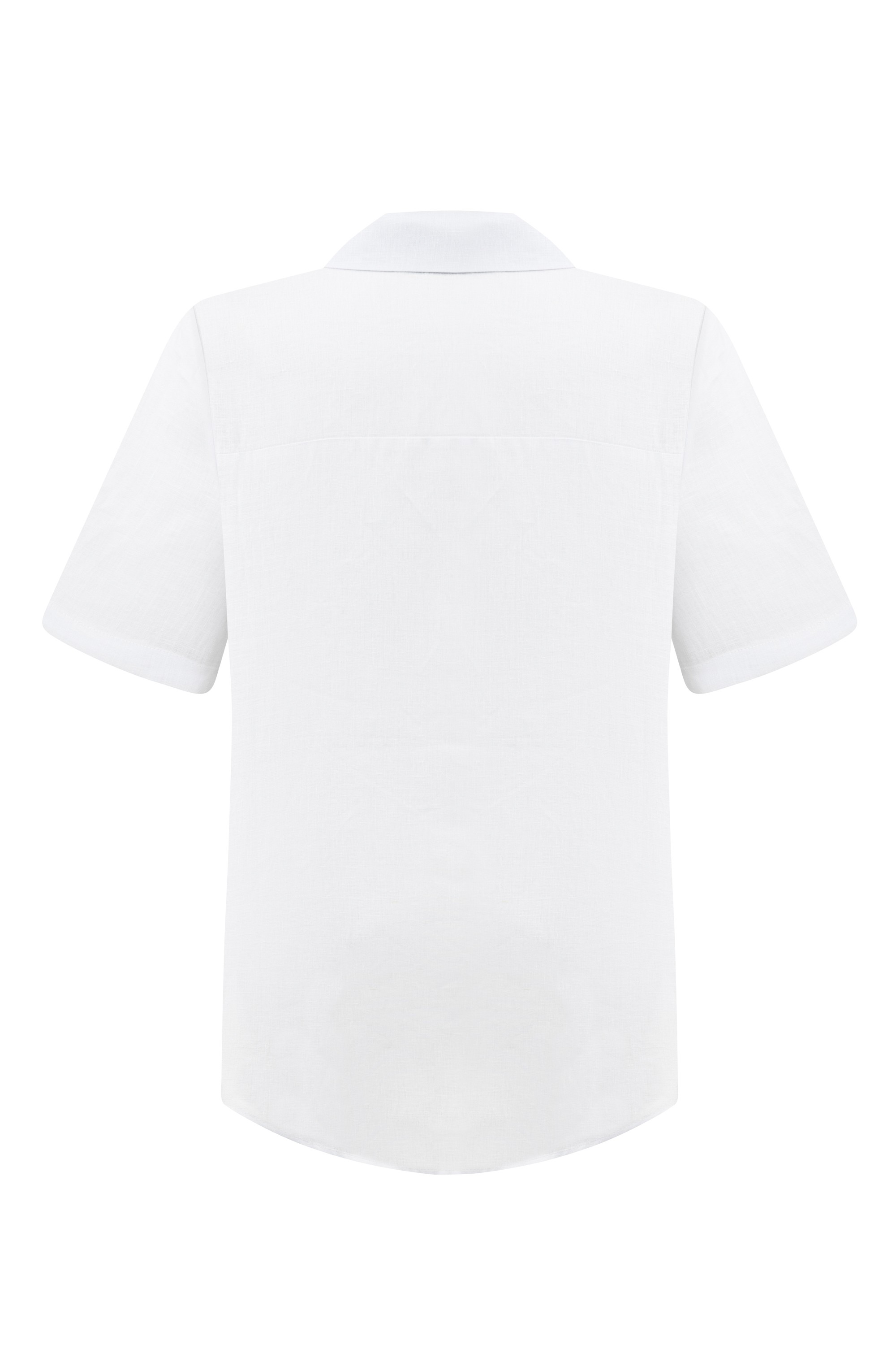 KISA KOLLU KETEN BLUZ