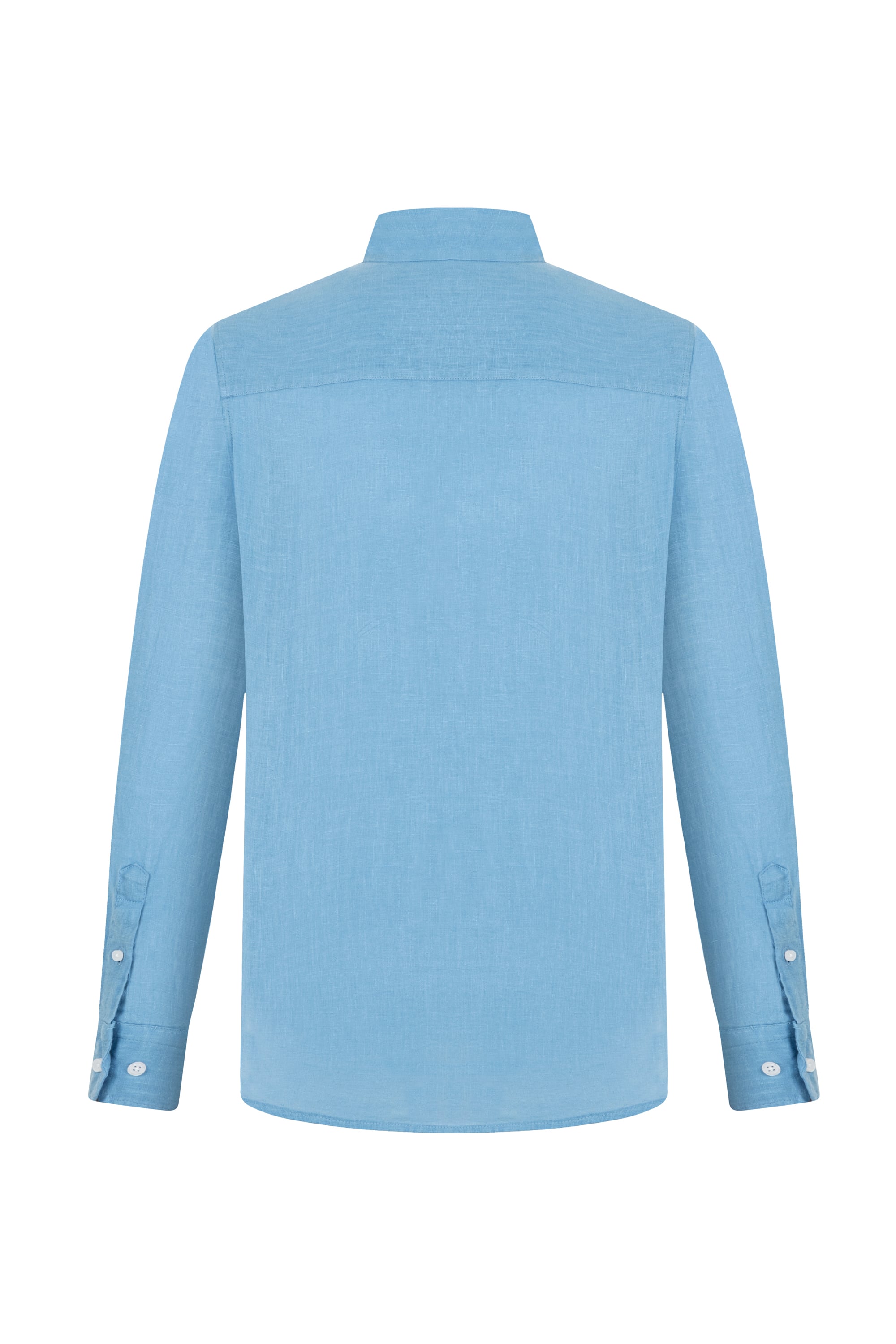 SLIM FIT KETEN GÖMLEK