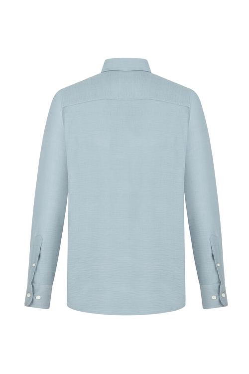  DOKULU REGULAR FIT GÖMLEK