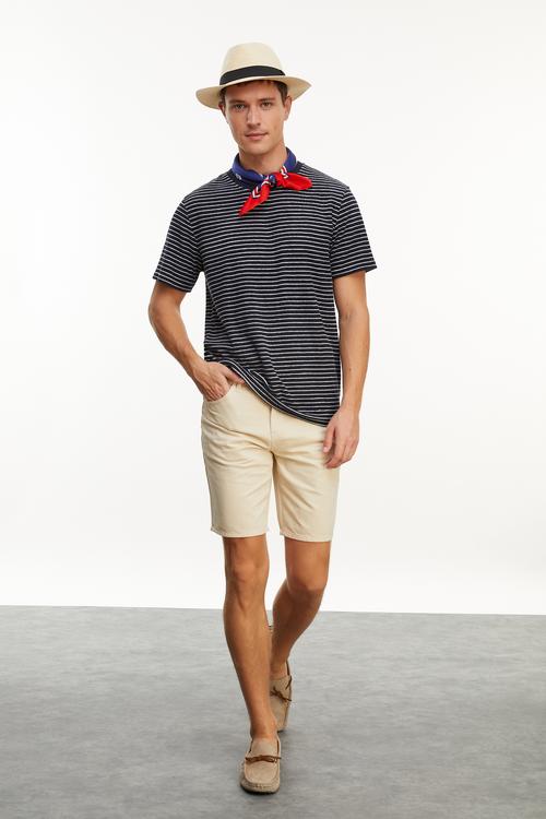  ÇİZGİLİ REGULAR FIT T-SHIRT