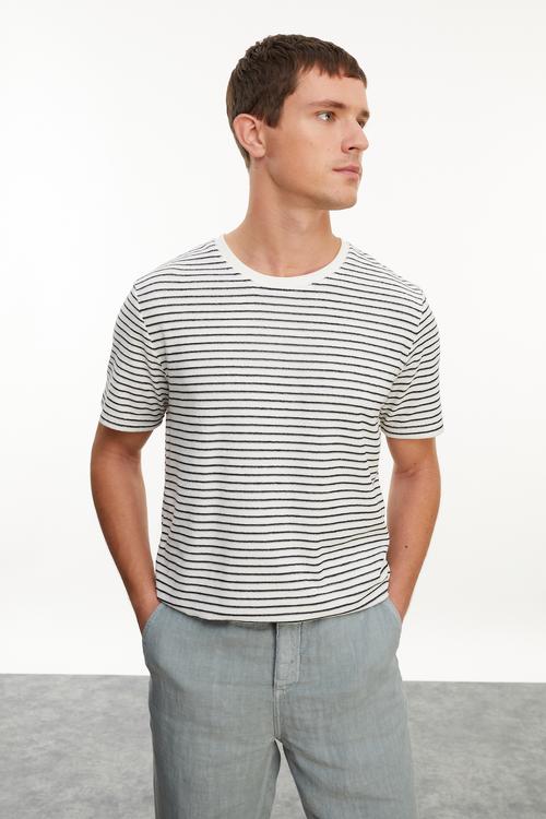  ÇİZGİLİ REGULAR FIT T-SHIRT